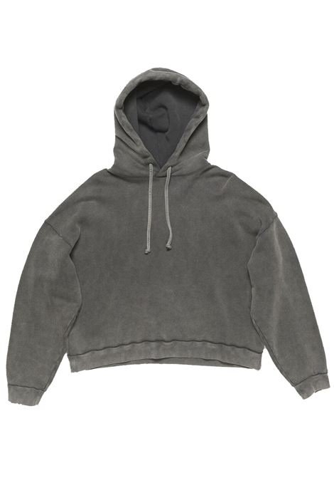 felpa con cappuccio unisex nera ACNE STUDIOS | CI0138BM0